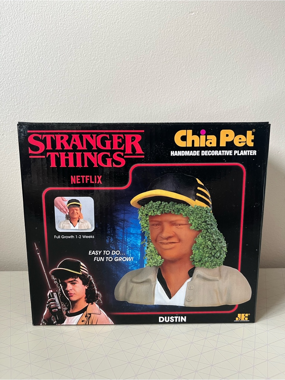 Stranger Things Chia Pet Dustin Planter